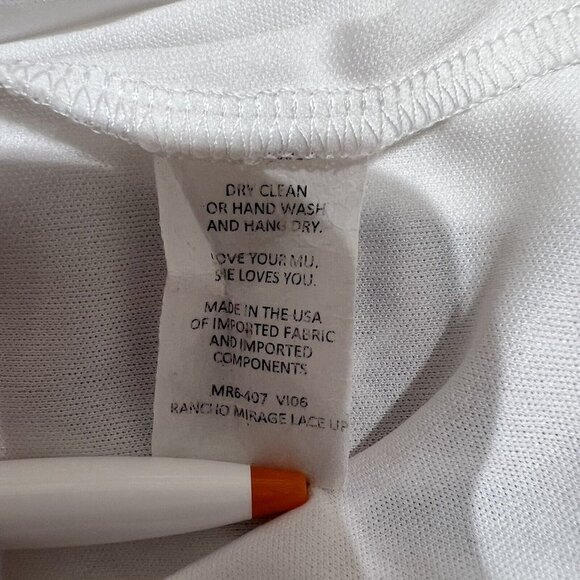 Show me your MuMu Rancho Mirage Lace Up Mini Dress Sz S Western Boho Aztec - Picture 12 of 12